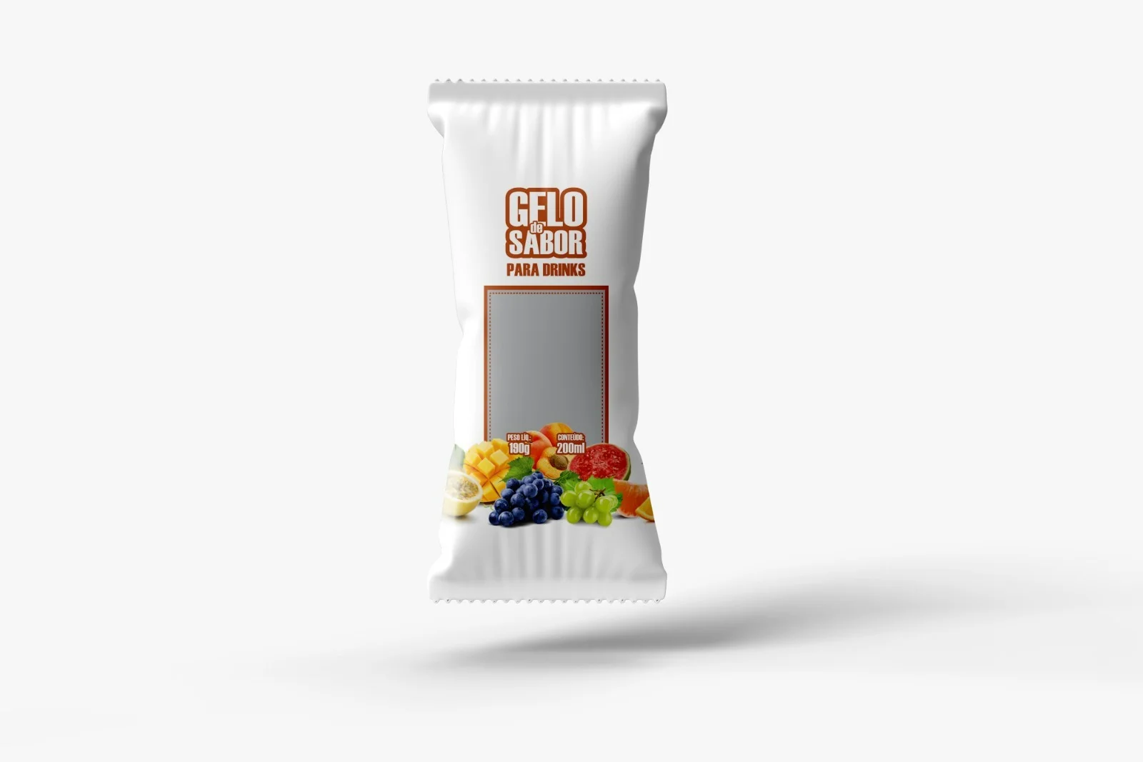 Embalagens Metalizadas para Gelos de Sabor
