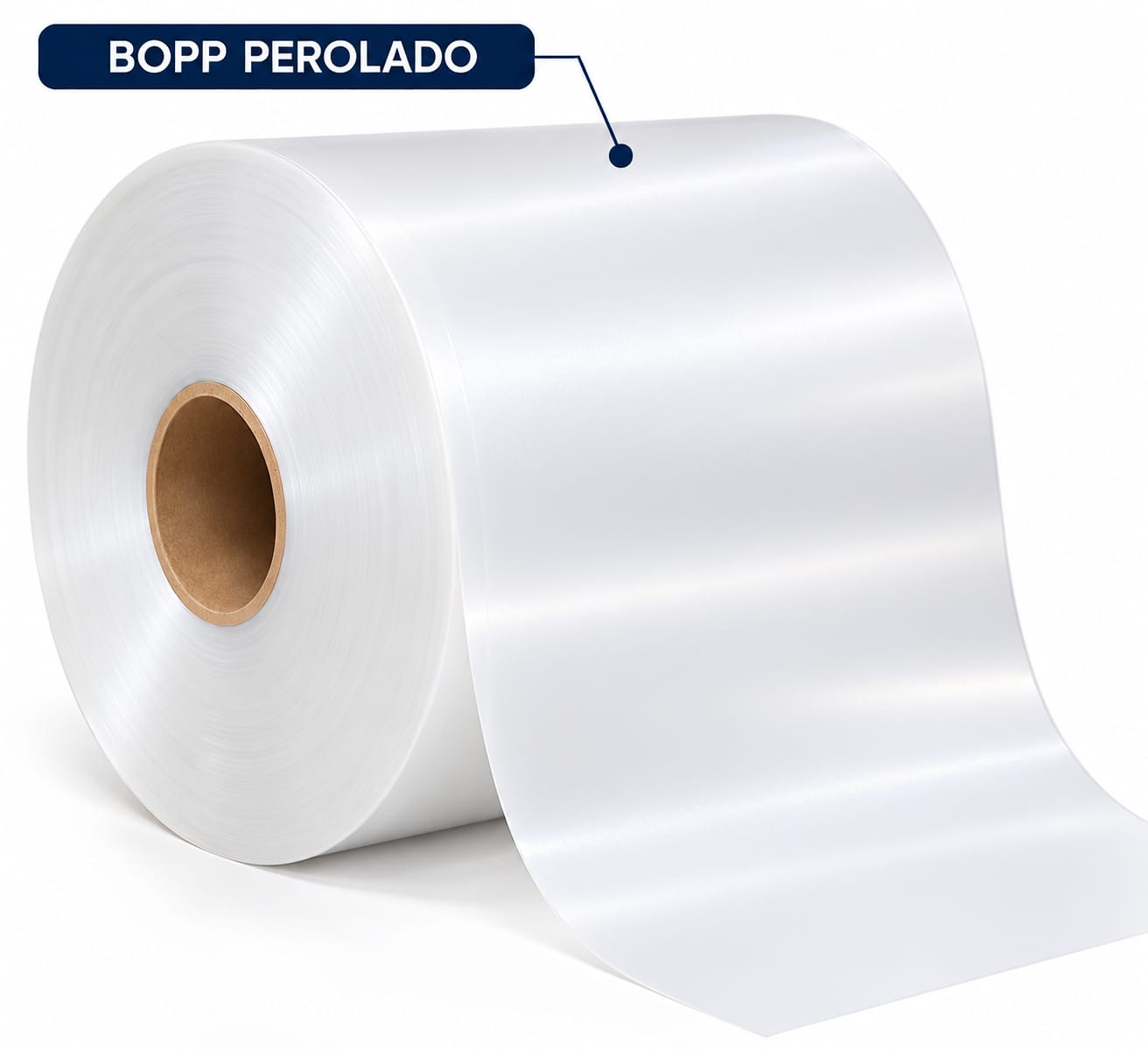 Bobina de BOPP perolado
